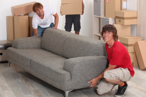Low-carbon van used for local storage collections and deliveries